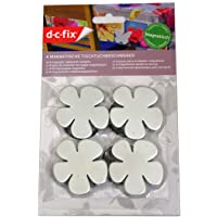 4 pesos para mantel - flores con imán.